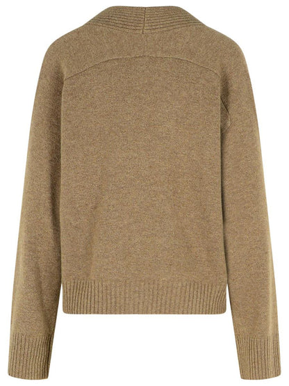 Loulou Studio Kaschmir-Cardigan, Mole Melange