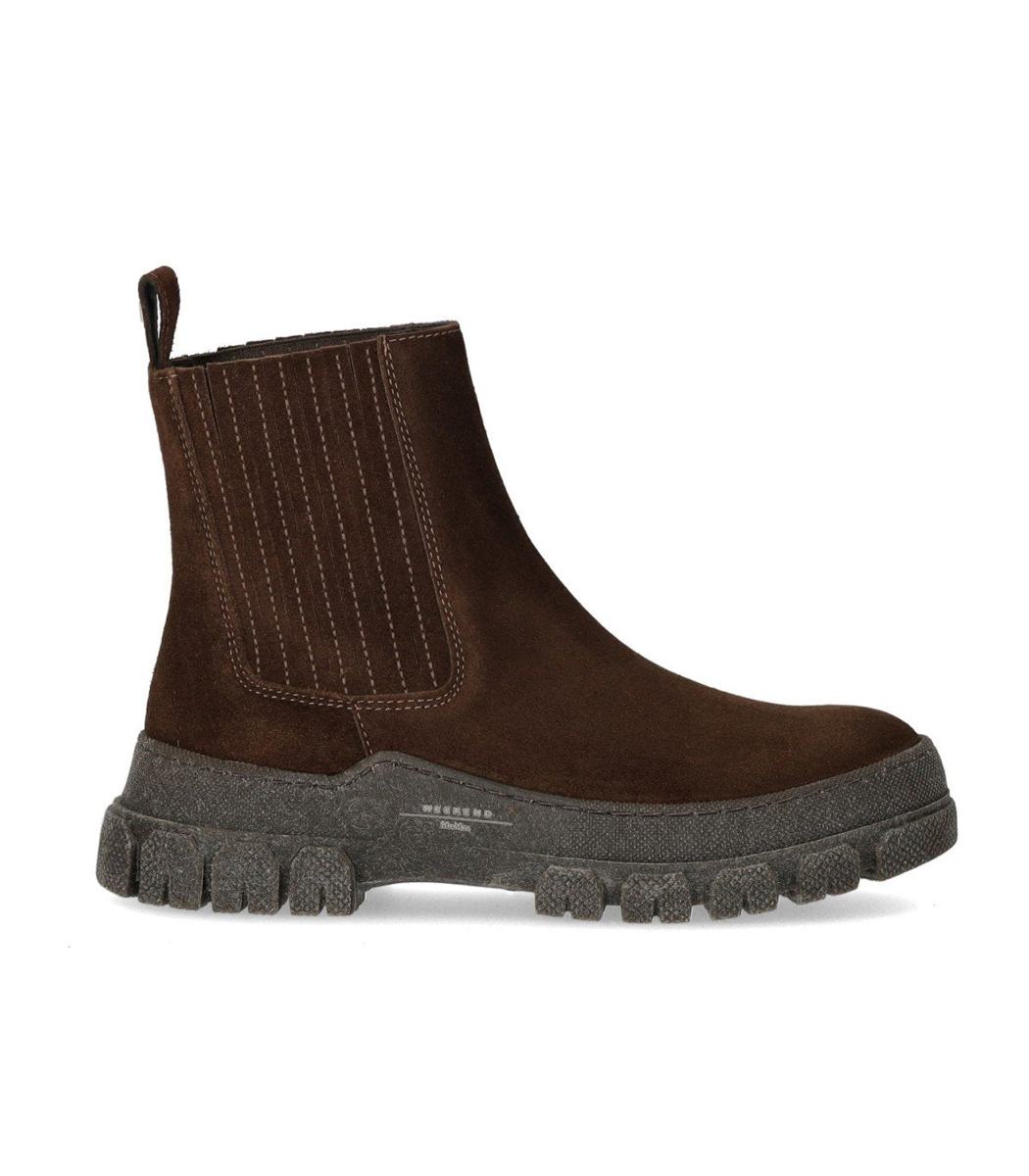 Weekend Max Mara – Genepi – Dunkelbrauner Chelsea-Stiefel