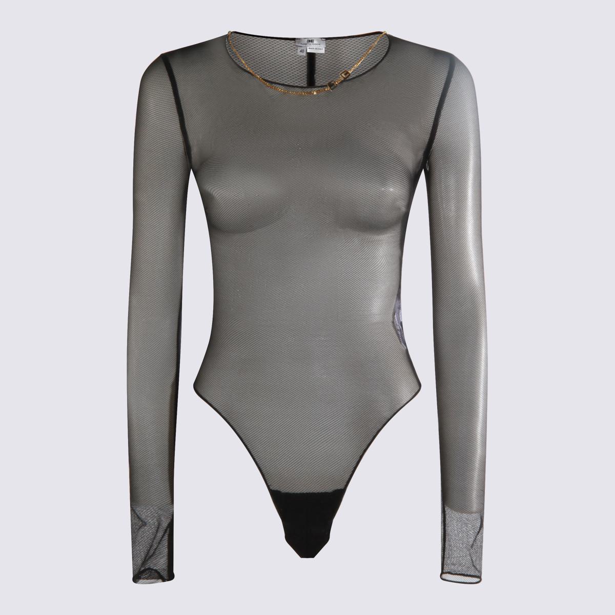 Elisabetta Franchi Schwarzer Body