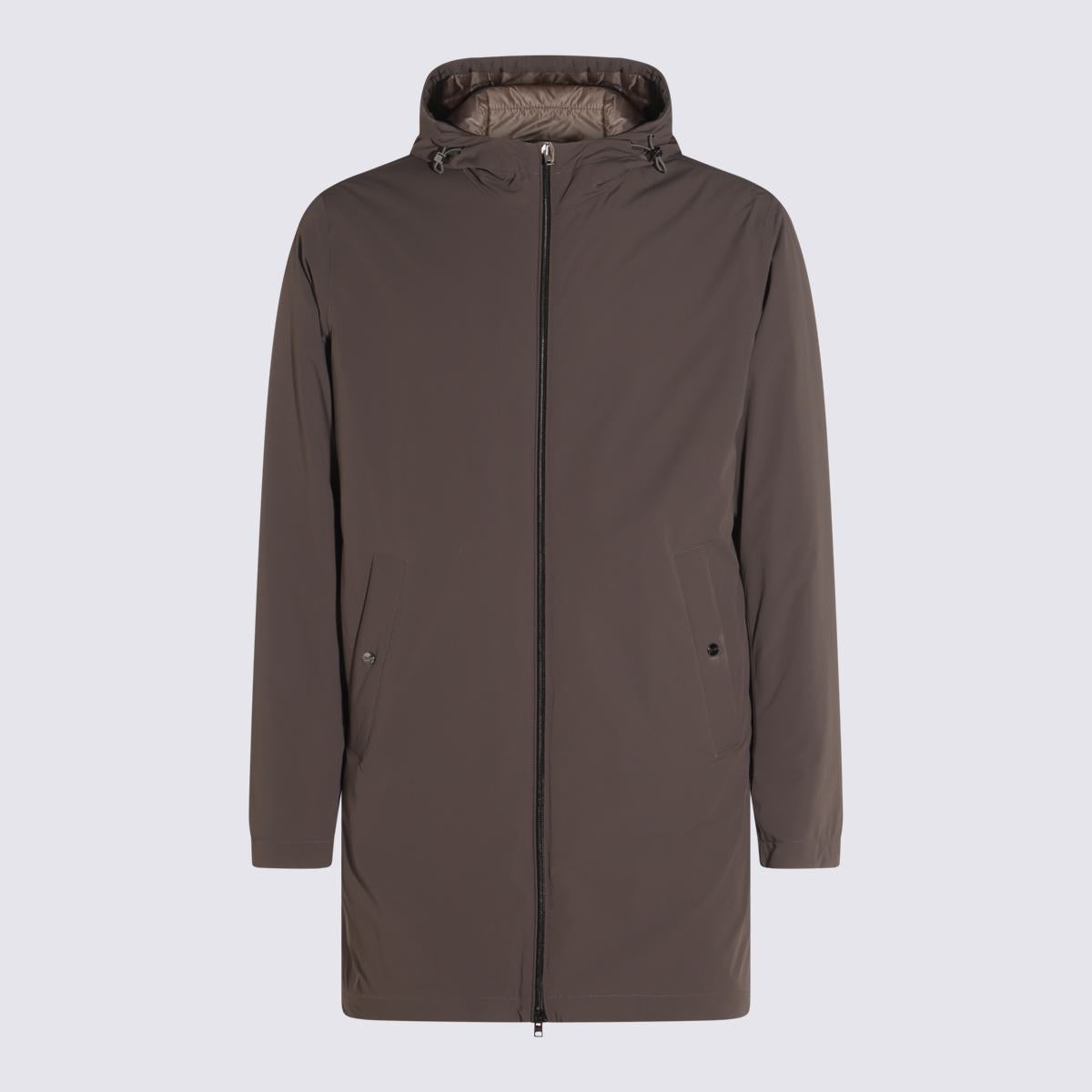 Herno Braune Daunenjacke