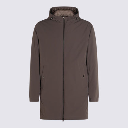 Herno Braune Daunenjacke