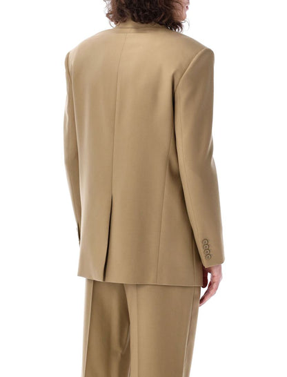 Saint Laurent Gabardine-Blazer