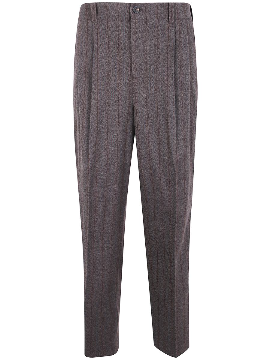 Golden Goose "Journey" Herren Slacks Jogging Isiah Nadelstreifen Wolle Kleidung