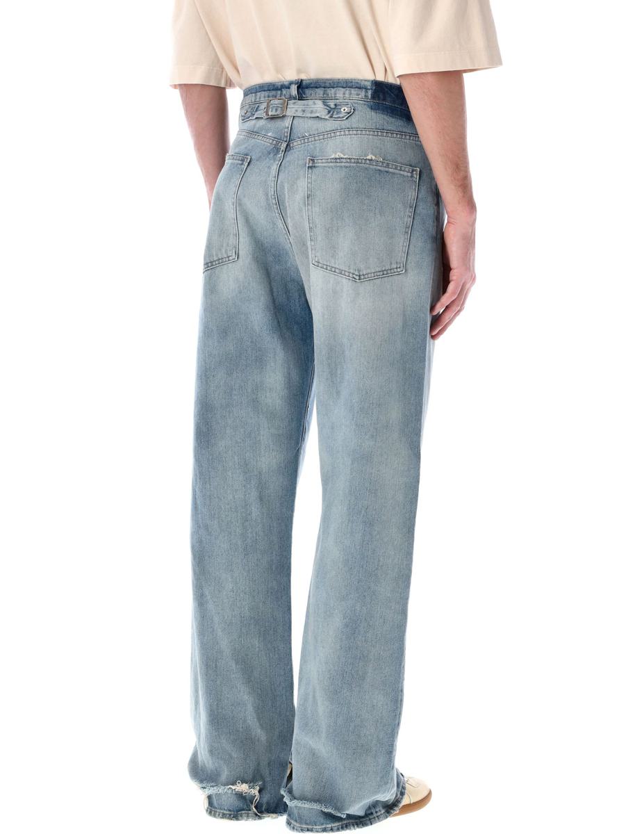 Maison Margiela Jeanshose mit Schnalle