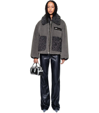 Stand Studio Joann Graue Jacke