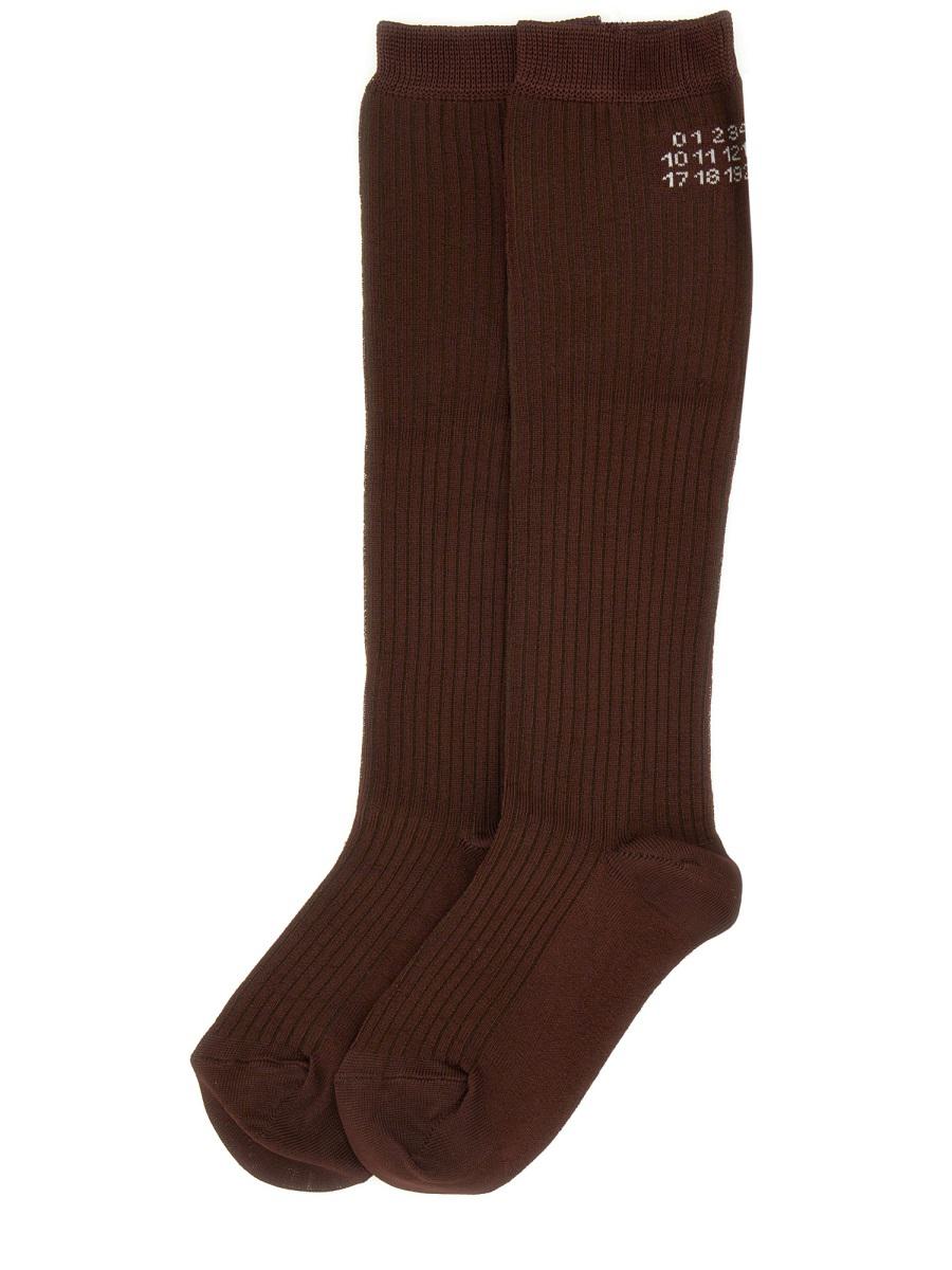 MM6 Maison Margiela Hohe Socken