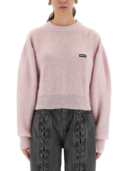 Rotate Birger Christensen Woll-Puffpullover