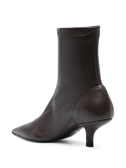 TOTEME Lederstiefel mit Absatz