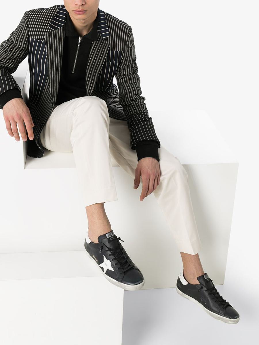 Golden Goose Super Star Leder-Sneaker