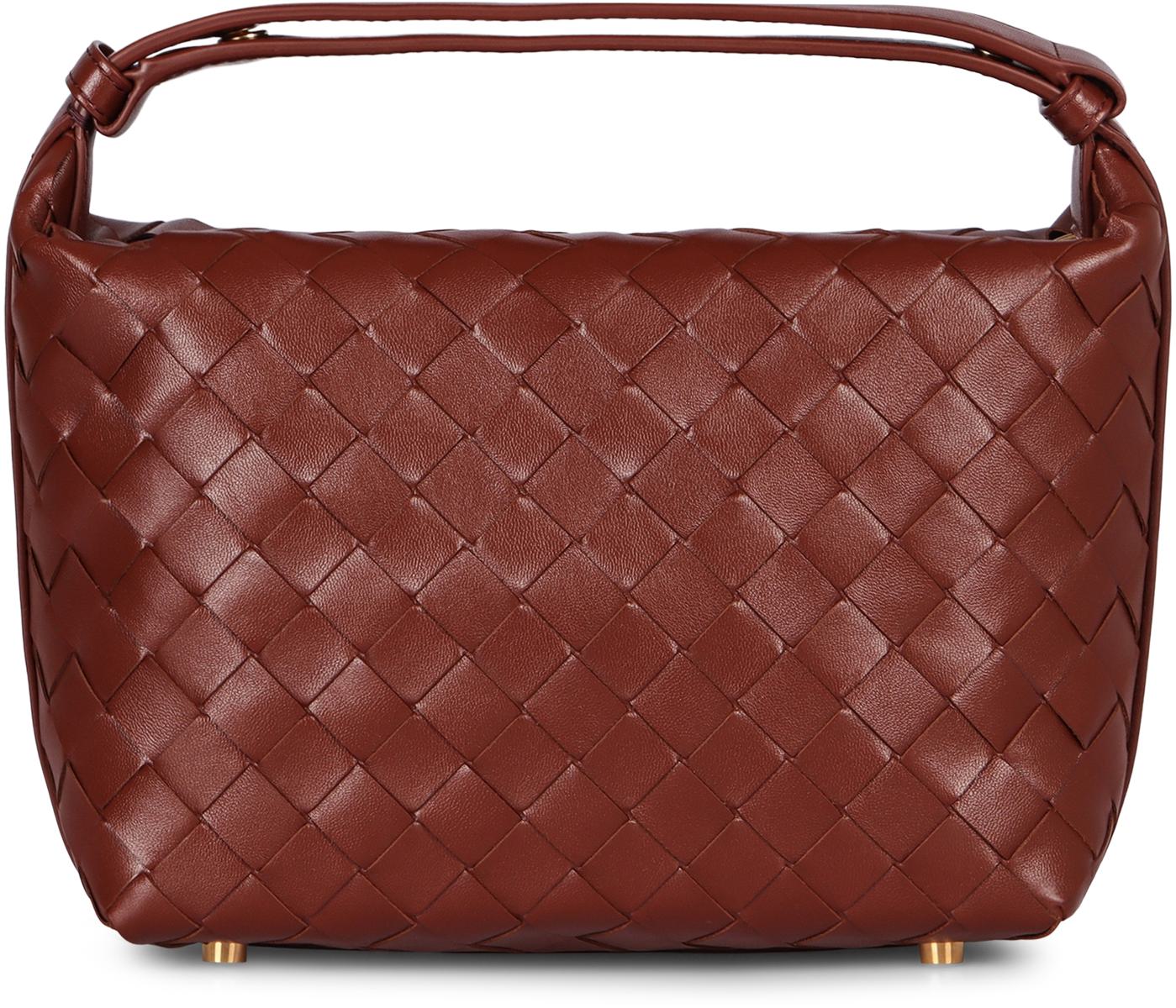 Bottega Veneta Mini-Schultertasche Wallace aus Leder
