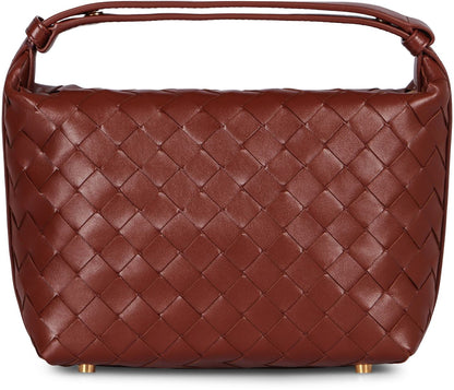 Bottega Veneta Mini-Schultertasche Wallace aus Leder