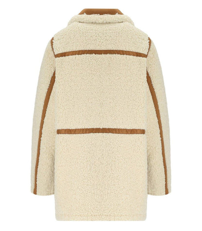 Stand Studio Chloe – Ecrufarbene Zweireiherjacke