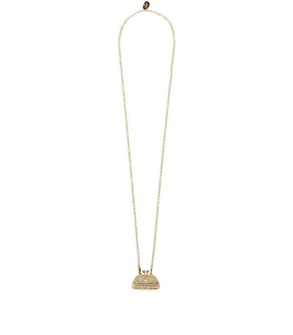 Weekend Max Mara – Pasticcino-Tasche, goldene Halskette