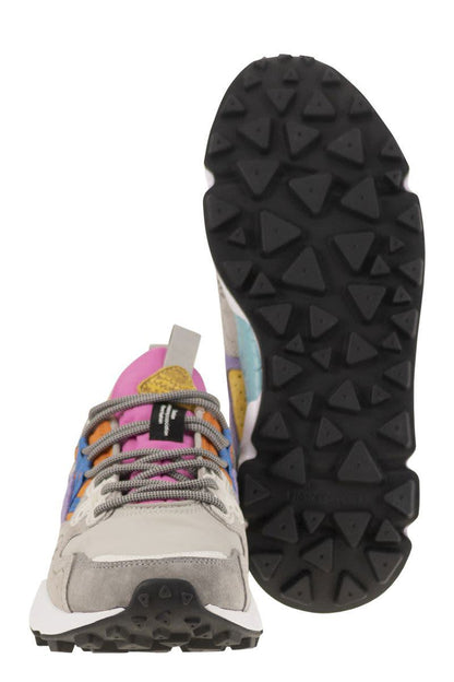 Flower Mountain Yamano 3 - Sneakers aus Wildleder und Funktionsgewebe