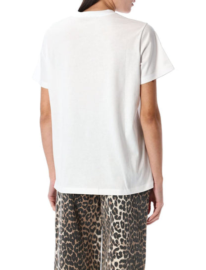 Ganni Kätzchen T-Shirt