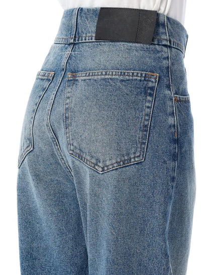MM6 Maison Margiela – Gerade geschnittene Cropped-Jeans