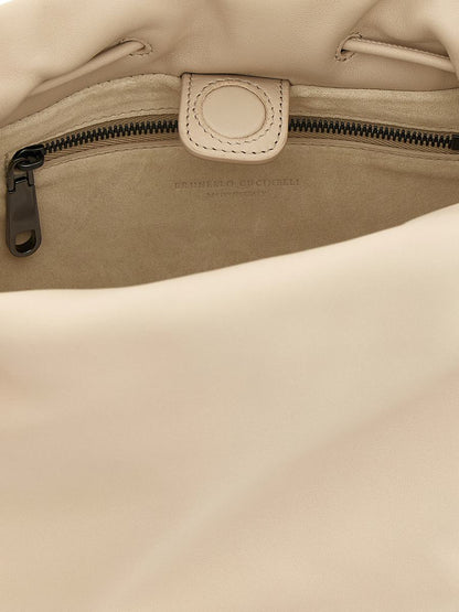 Brunello Cucinelli – Kleine Handtasche „Bucket Mellow“