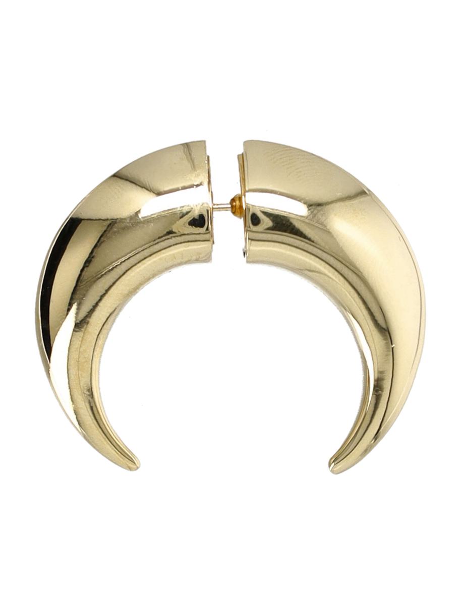 Marine Serre Mond-Piercing-Ohrring