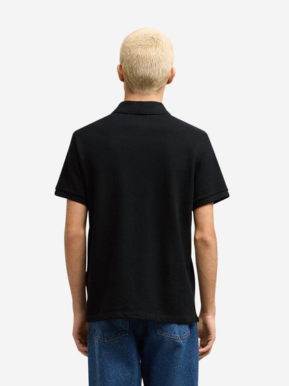 AMI Paris Baumwoll-Poloshirt mit Herzmuster