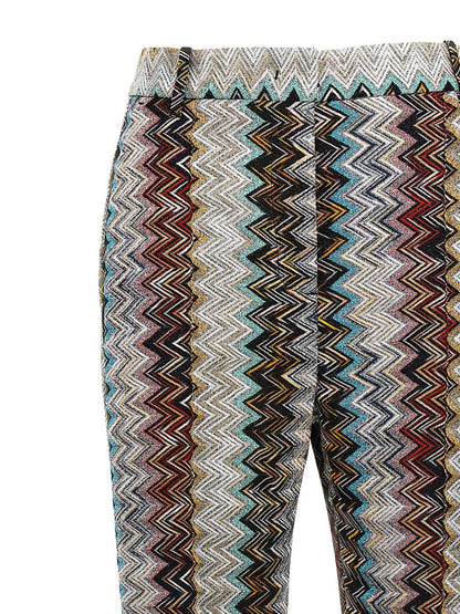 Missoni Zig Zag Lamé Hose