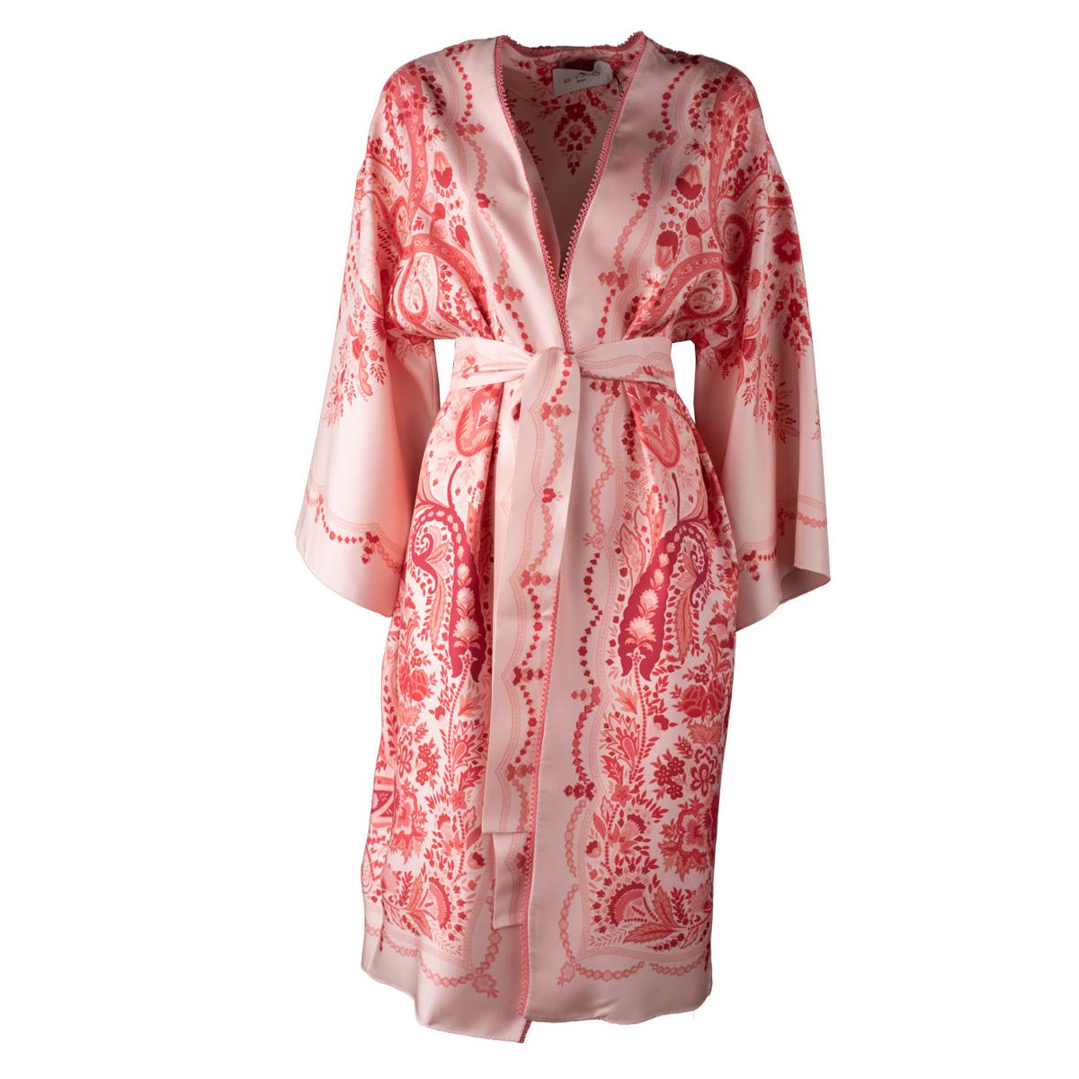 Etro Rosa Robe Duster