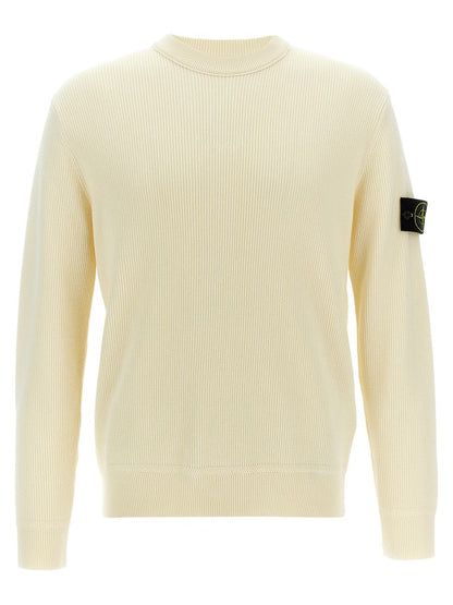 Stone Island Gerippter Wollpullover