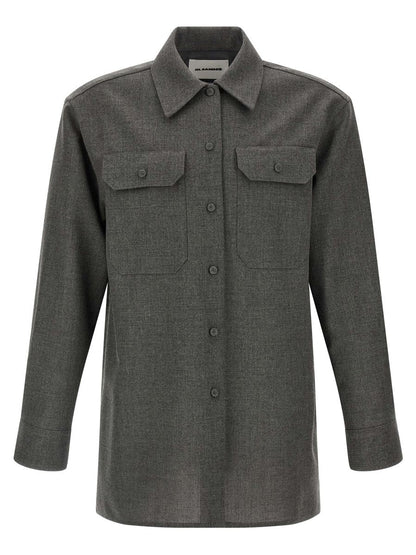 Jil Sander Canvas-Hemd