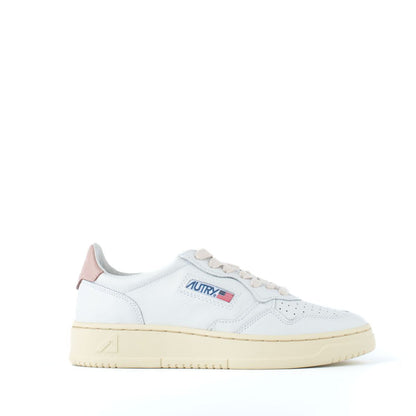 Autry – Leder-Sneaker mit rosa Details