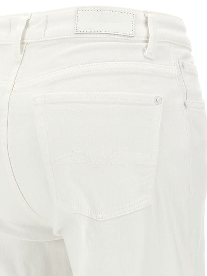 7 For All Mankind – Calie – Gerade, verkürzte Jeans