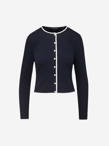 Veronica Beard Wilmer Baumwoll-Cardigan
