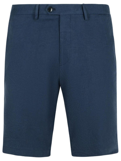 Etro „Roma“ Blaue Bermudashorts aus Baumwolle