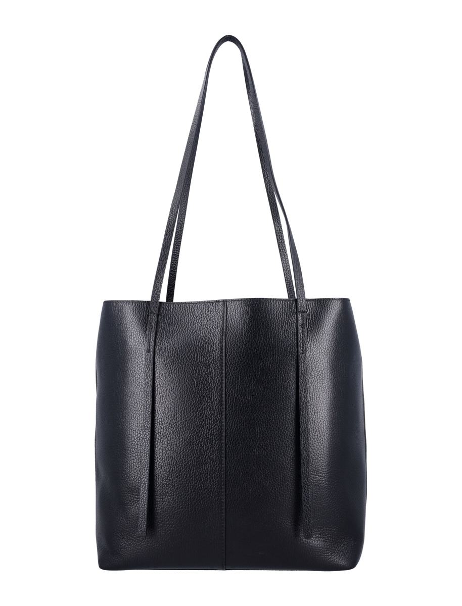By Malene Birger – Abilso – Quadratische Tragetasche aus Leder