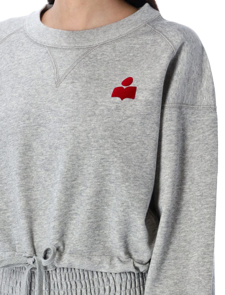 Isabel Marant Étoile Margo Kurzer Kapuzenpullover