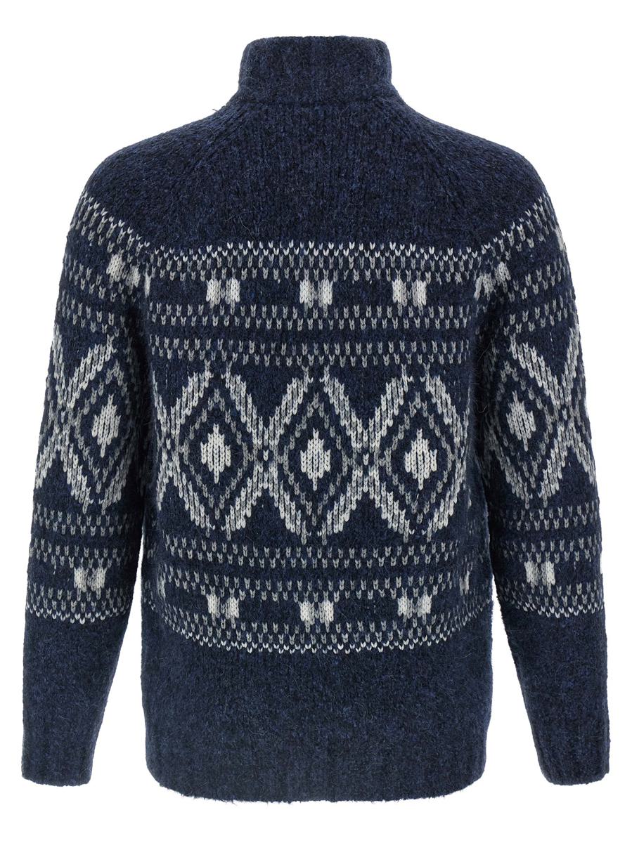 Brunello Cucinelli – Cardigan „Geometric Jacquard“
