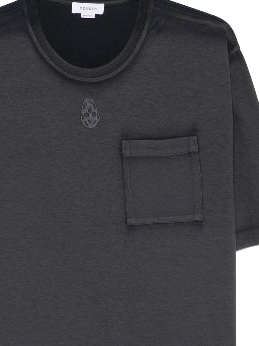 Alexander McQueen „Totenkopf“-T-Shirt