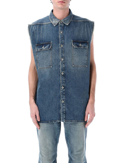 Rick Owens Drkshdw Tommy Jumbo-Oberhemd
