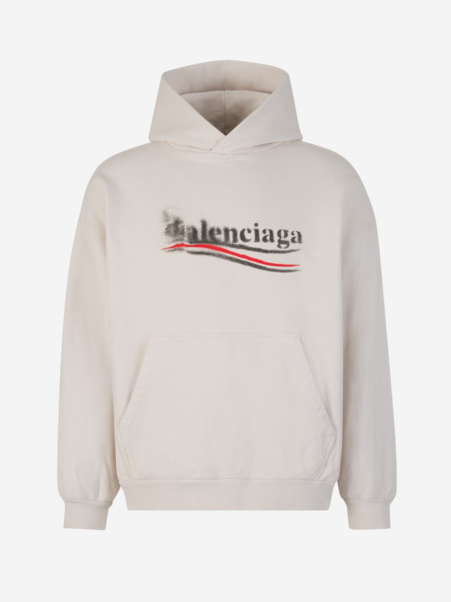 Balenciaga Baumwoll-Logo-Sweatshirt