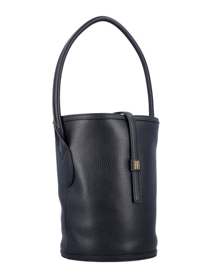 By Malene Birger – Marylle – Kleine Beuteltasche aus genarbtem Leder