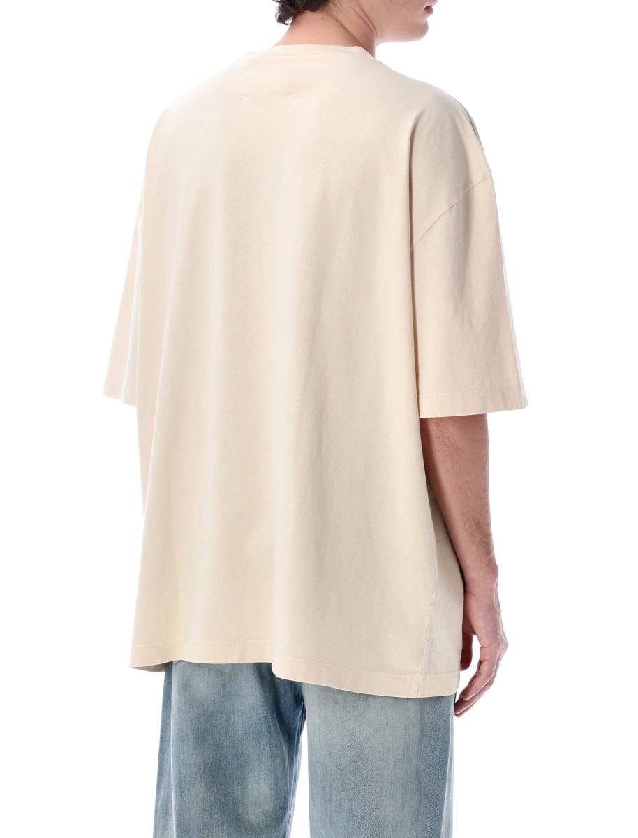 Maison Margiela – Oversize-T-Shirt mit Logo
