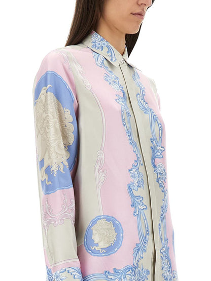 Versace Seidenhemd „Cameo“