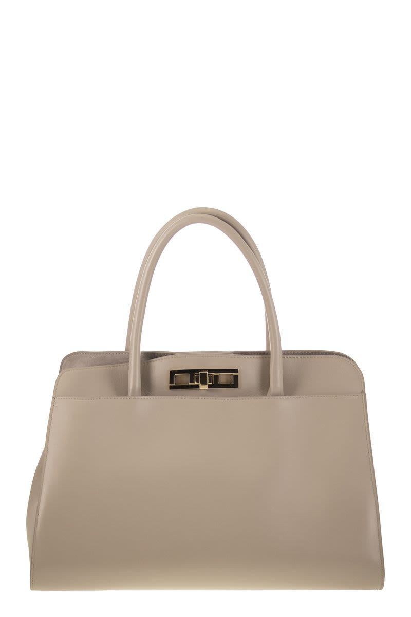 Fabiana Filippi Große Handtasche mit Metallaccessoire