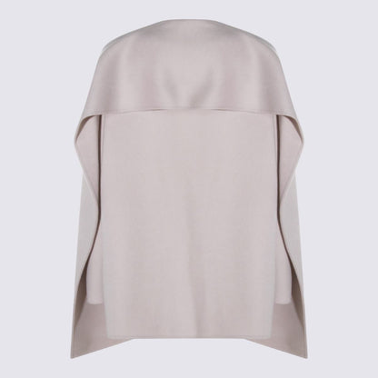 Der beige Wollmantel von Dynamis Studio