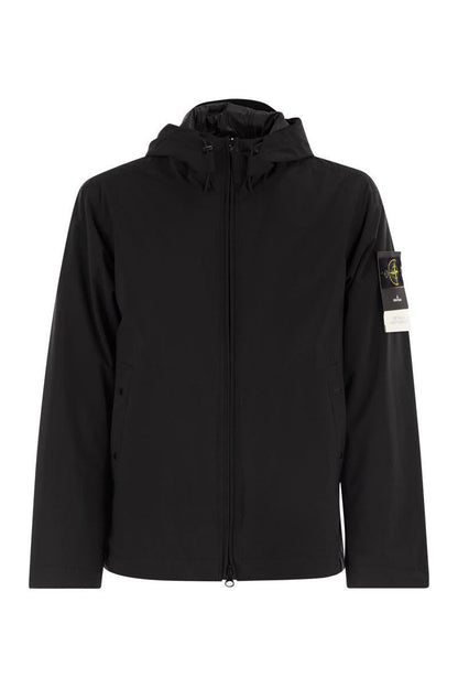 Stone Island – Wattierte Jacke mit wasser- und winddichter Membran