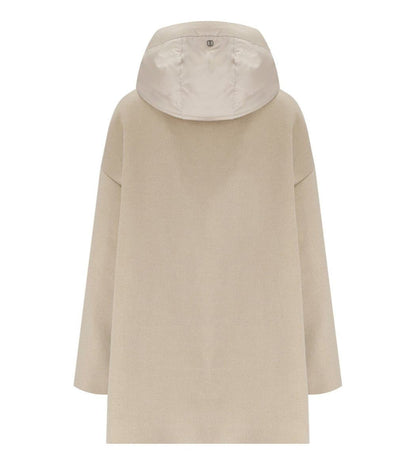 Duno Mayu Beige Kapuzenjacke