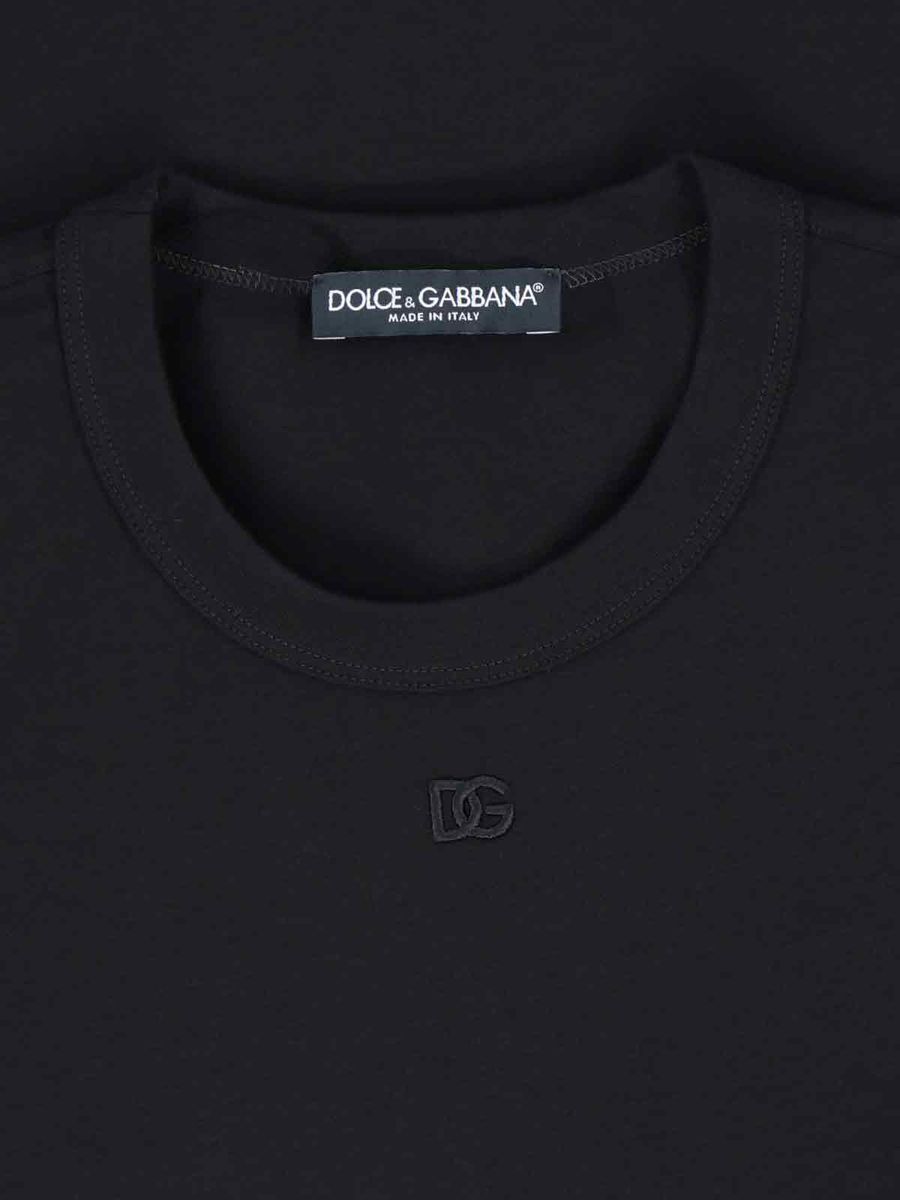 Dolce &amp; Gabbana T-Shirt mit Rundhalsausschnitt