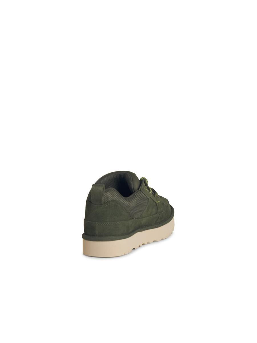 UGG – Lowmel – Grüne Wildleder-Sneaker