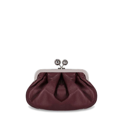 Weekend Max Mara Pasticcino Prati Kleine Burgunder-Clutch