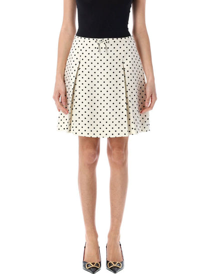 Valentino Garavani Polka Dot Minirock