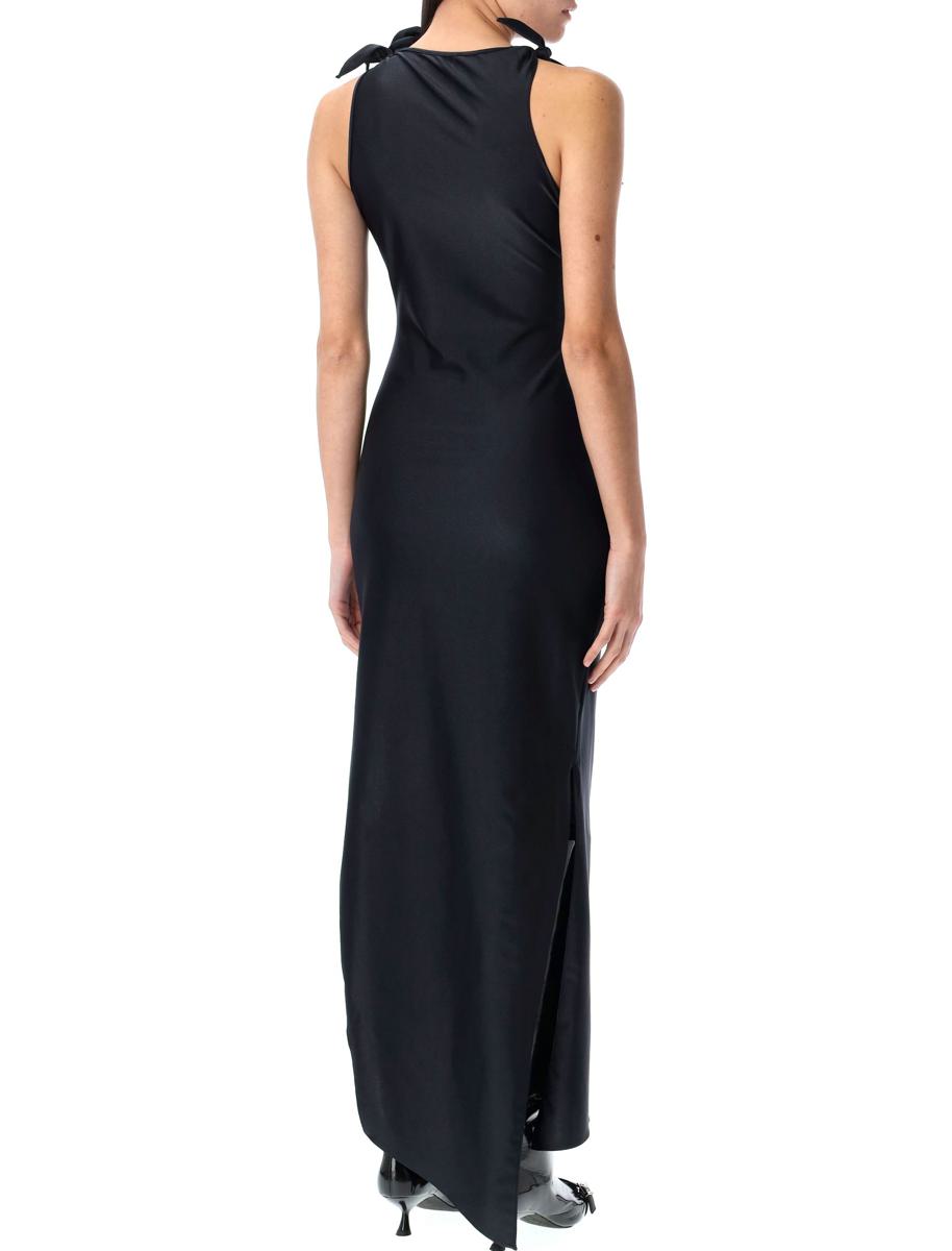 Coperni Asymmetrisches Blumenkleid