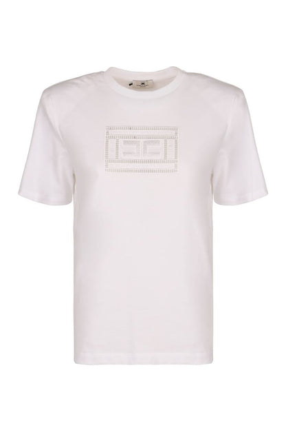 Elisabetta Franchi T-Shirt mit Logo-Print